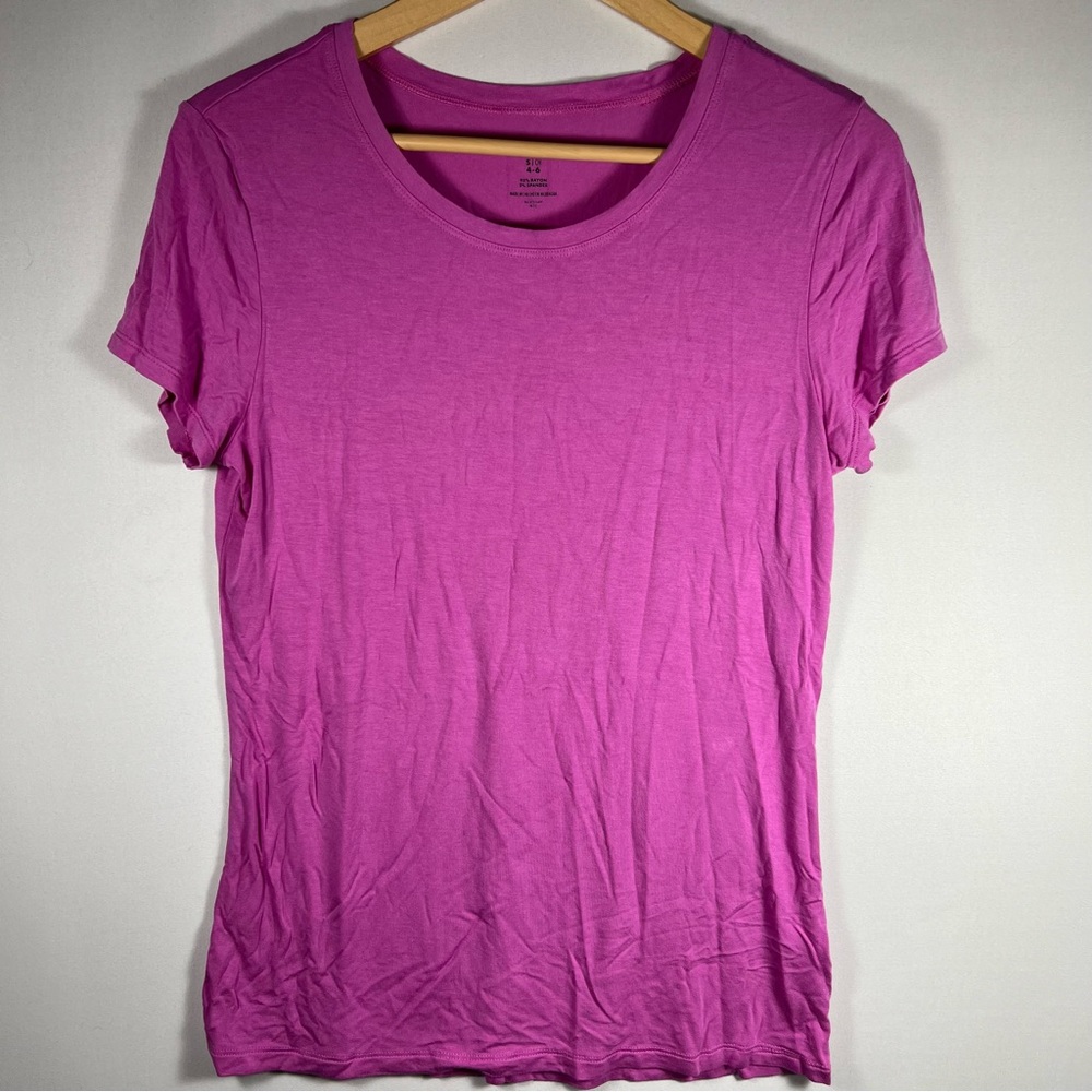 George‎ Girls Bright Pink T-Shirt Size 4-6